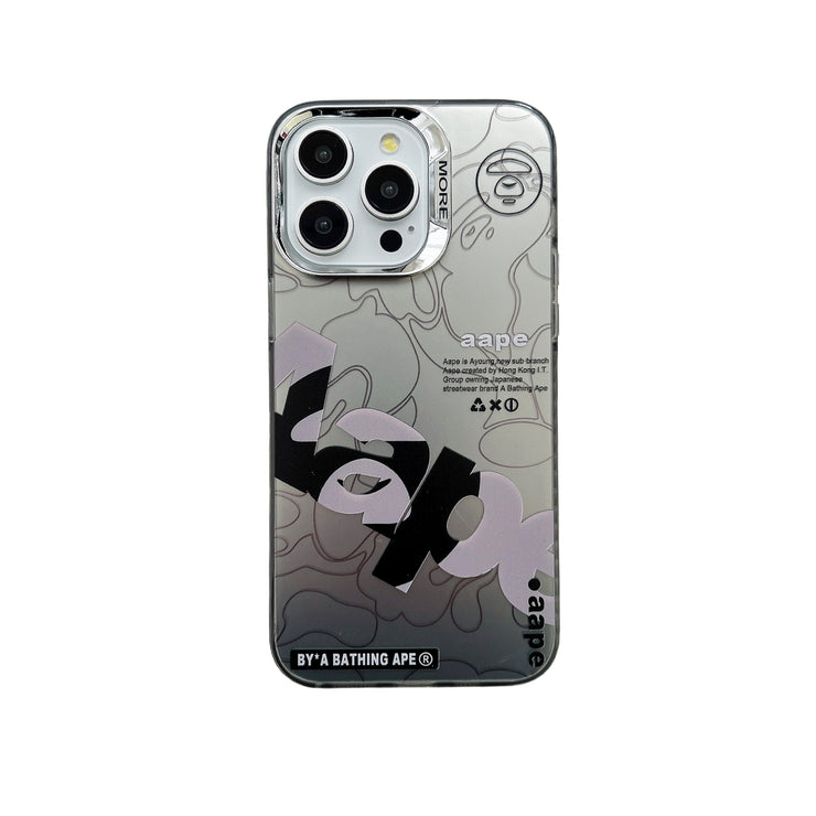 Trendy luxury Phone Case | Color Silver Plating Series