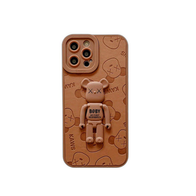 Brown Mono Bear w/ Stand | 3D Series