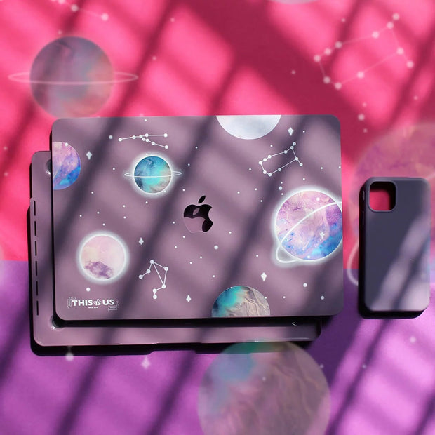 Starry Sky Planet Space MacBook Case